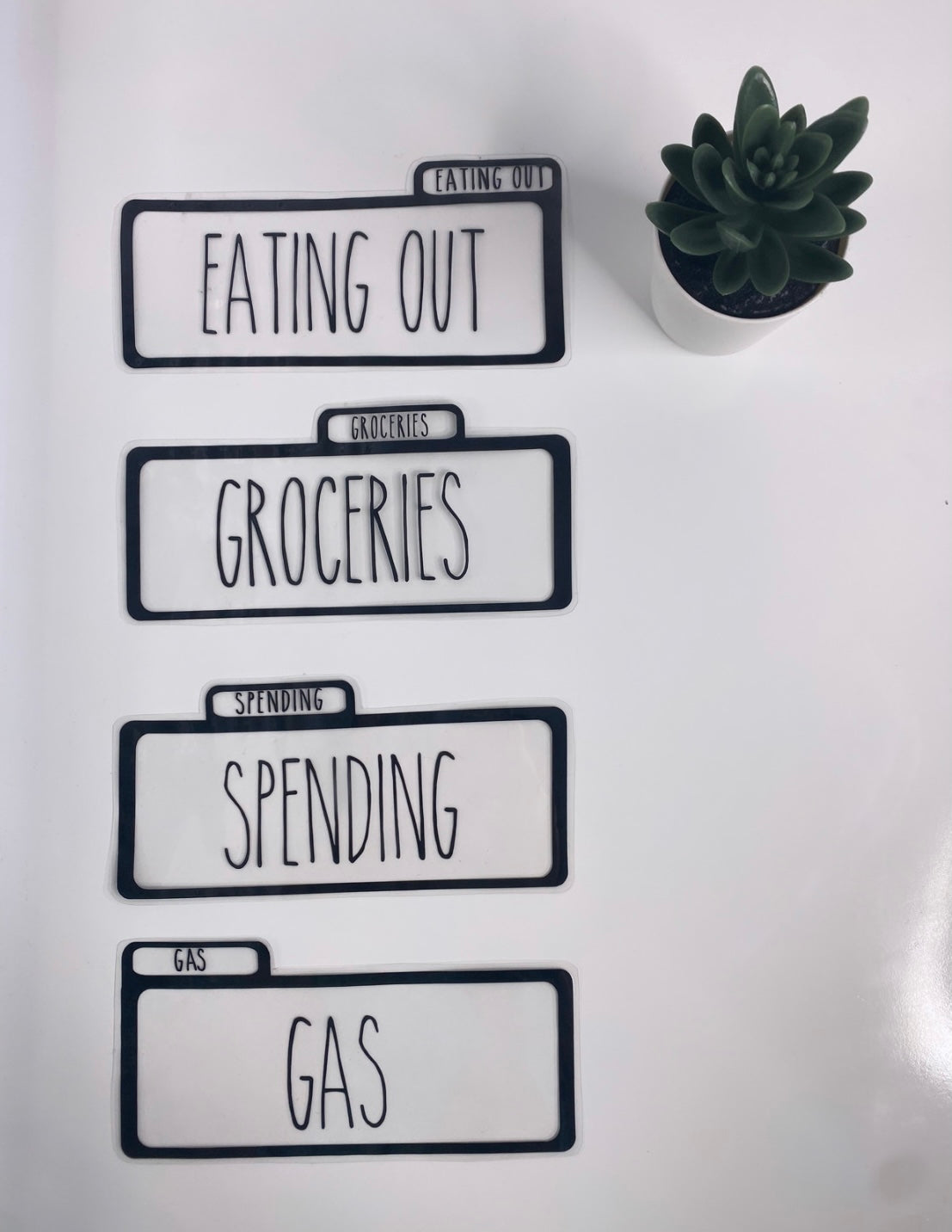 Wallet Cash Dividers Set